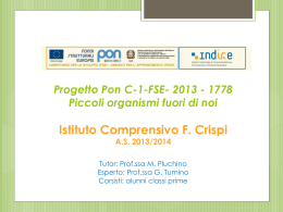 clicca per visualizzare - Istituto Comprensivo Francesco Crispi