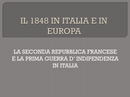 il 1848 in Italia e in Europa (555037)