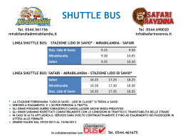 linea shuttle bus