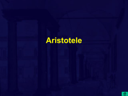 Aristotele - Università degli studi di Pavia