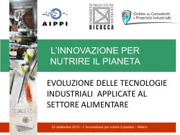 DeDionigi_EvoluzioneTecnologicaPerAlimentari