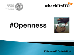 Openness - Innovazione UniTo