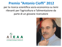 Trento, Premio Antonio Cioffi