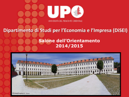 Corsi di Laurea a ciclo unico