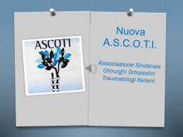 Scarica lo spot Nuova Ascoti - SIOT 2015 – 100^ Congresso