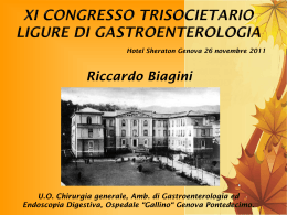 Diapositiva 1 - Università di Genova