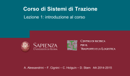 Introduzione al corso