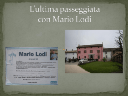 L*ultima passeggiata con Mario Lodi