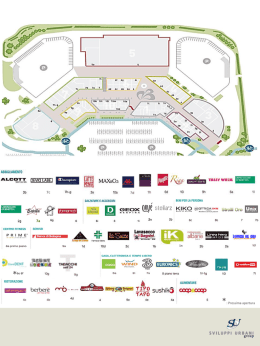 scarica la pianta e elenco dei marchi