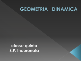 GEOMETRIA DINAMICA Marina - Nuova Direzione Didattica