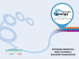 efficienza energetica negli usi finali e soluzioni