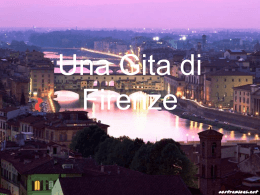 Una Gita di Firenze