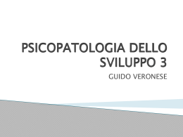 PSICOPATOLOGIA DELLO SVILUPPO 3_ADHD