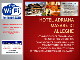 hotel adriana masare` di alleghe
