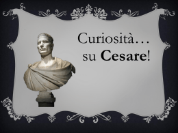 Presentazione Cesare 2 (uomo perfetto)