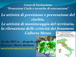 scarica 2/3 - Protezione Civile