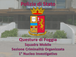 la scheda dell`arresto di vasile