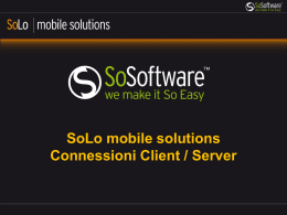 SoLo mobile solutions in ambiente BlackBerry / BES