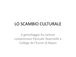 Secondaria_Gemellaggio - Istitutocomprensivopanicale.it