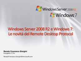 Remote Desktop Protocol - Center