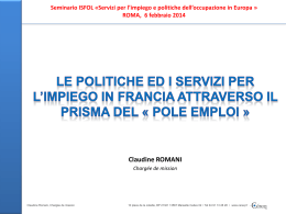 Romani_Politiche e servizi per l`impiego