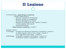 Materiali laboratorio di latino 0 II lezione (pptx, it, 116 KB, 12/11/14)