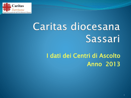Caritas diocesana Sassari