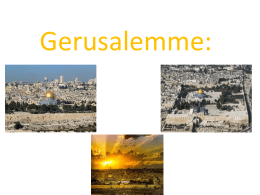 Gerusalemme powerpoint