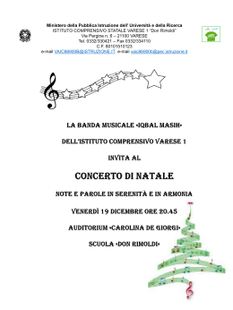 Locandina concerto di Natale 2014 iqbal