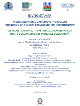 Invito - Federterme