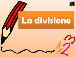 LA DIVISIONE power point