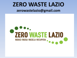 zero waste lazio grottaferrata 2015