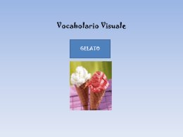 VIIb lezione Vocabolario Visuale per esame