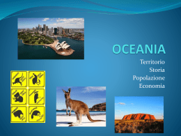 Oceania (2535772) - Materiali terza media