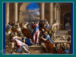 Gesù caccia i venditori dal Tempio