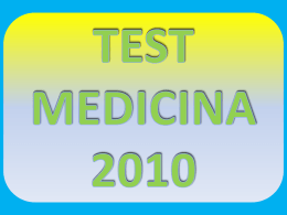test medicina 2010 71.