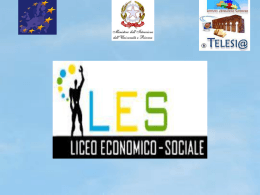 slides-les - Liceo Economico Sociale