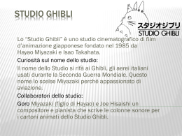 STUDIO GHIBLI