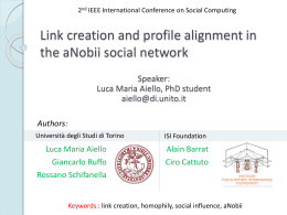 slides - Luca Maria Aiello