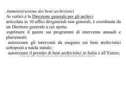 Amministrazione archivistica (pptx, it, 203 KB, 5/3/12)