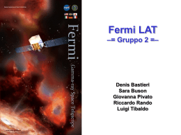 Fermi LAT - INFN - Sezione di Padova