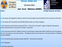 Locandina Social Work Day