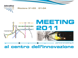 MEETING 2011- Dispensa Interattiva