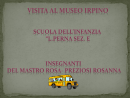 sez. E: visita al museo irpino