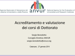I riferimenti normativi - Dipartimento di Ingegneria Civile