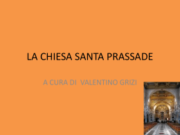 LA CHIESA SANTA PRASSADE