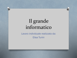 Turini – Il grande informatico