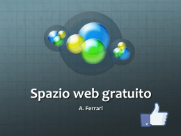 Spazio Web - Alberto Ferrari