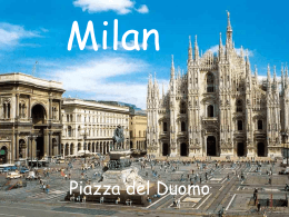 Milano, Italy PowerPoint