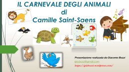 IL CARNEVALE DEGLI ANIMALI